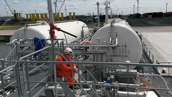 LNG Brandstofsystemen